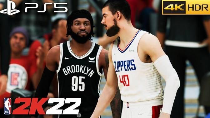 Nba K Brooklyn Nets Vs Los Angeles Clippers Ps Gameplay Ultra