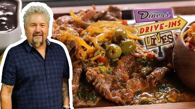 Churrasco Cuban Chimichurri Steak Diners Drive Ins And Dives