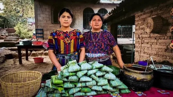 Sabrosos TAMALES La COMIDA De Los Dioses Mayas