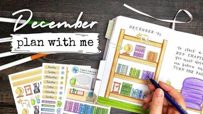 PLAN WITH ME December 2021 Bullet Journal Setup Videos Rhythm Of