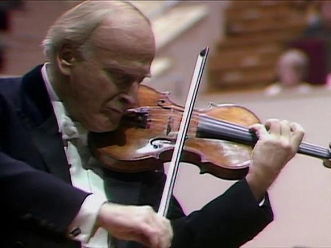 Yehudi Menuhin Brahms Violin Concerto St Movement