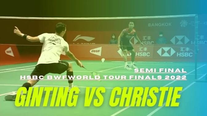 Duel Semi Finals Adu Skill Anthony Ginting Versus Jonatan Christie