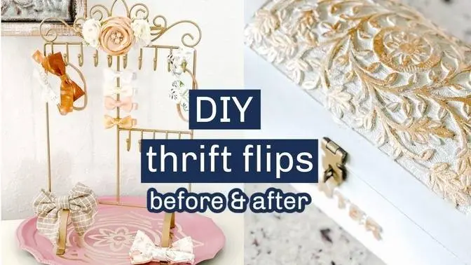 THRIFT FLIP Home Decor On A BUDGET Come Thrift With Me Jessica Giffin