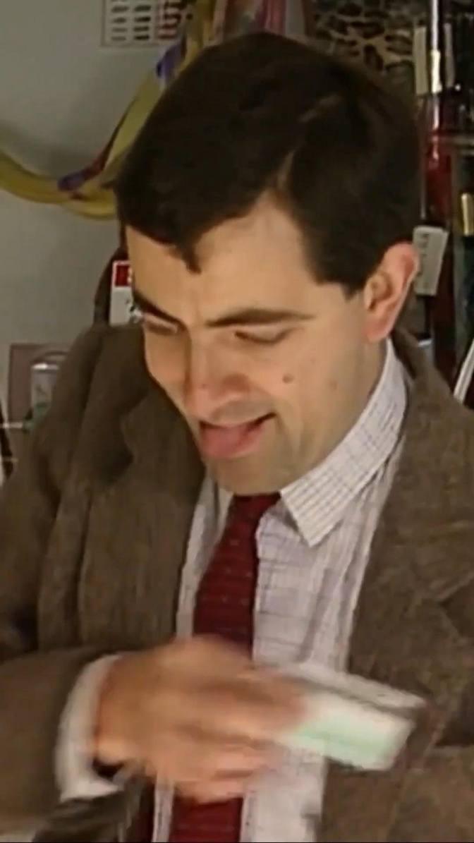 When The Perfume Hits Different Mrbean Classic Mr Bean Shorts