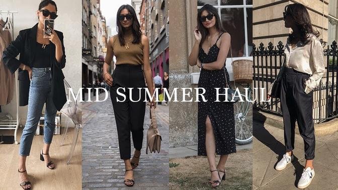 MID SUMMER HAUL ZARA TOPSHOP H M