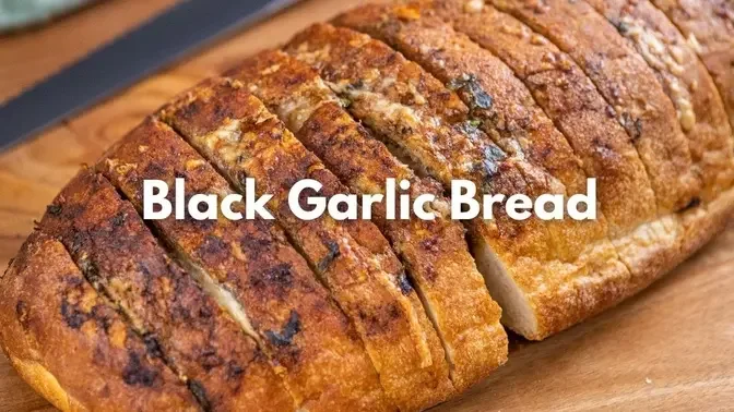 Black Garlic Bread