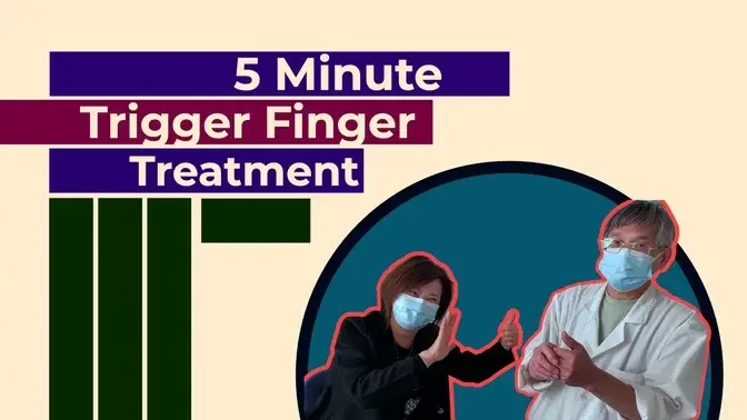 5 Minutes Massage To Straighten Trigger Finger