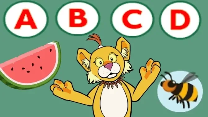 ABC Song for Children in 3D - Alphabet Songs - Phonics Songs - 3D Animation  Nursery Rhymes