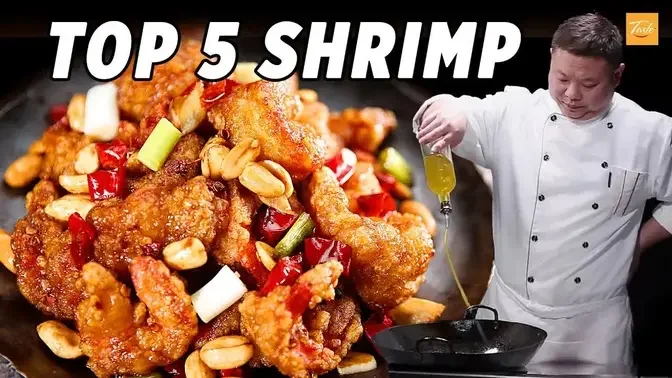 Top 5 Shrimp Recipe by Masterchef | How to | Yummy Chinese Food