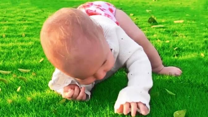 Funniest Baby Crawling Will Make You Laugh || Cool Peachy