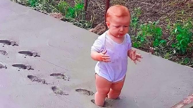 Funny Babies  Outdoor Moments   Try Not To Laugh