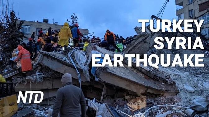 Huge Earthquake Kills 2,600 in Turkey And Syria