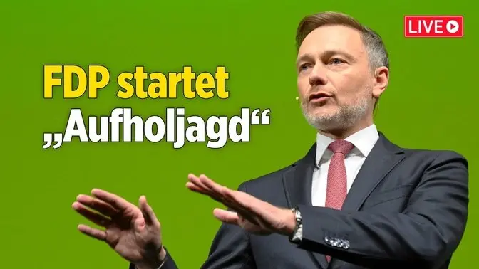 „Aufholjagd zur Bundestagswahl“: FDP-Wahlkampfauftakt mit Parteichef Lindner in Potsdam