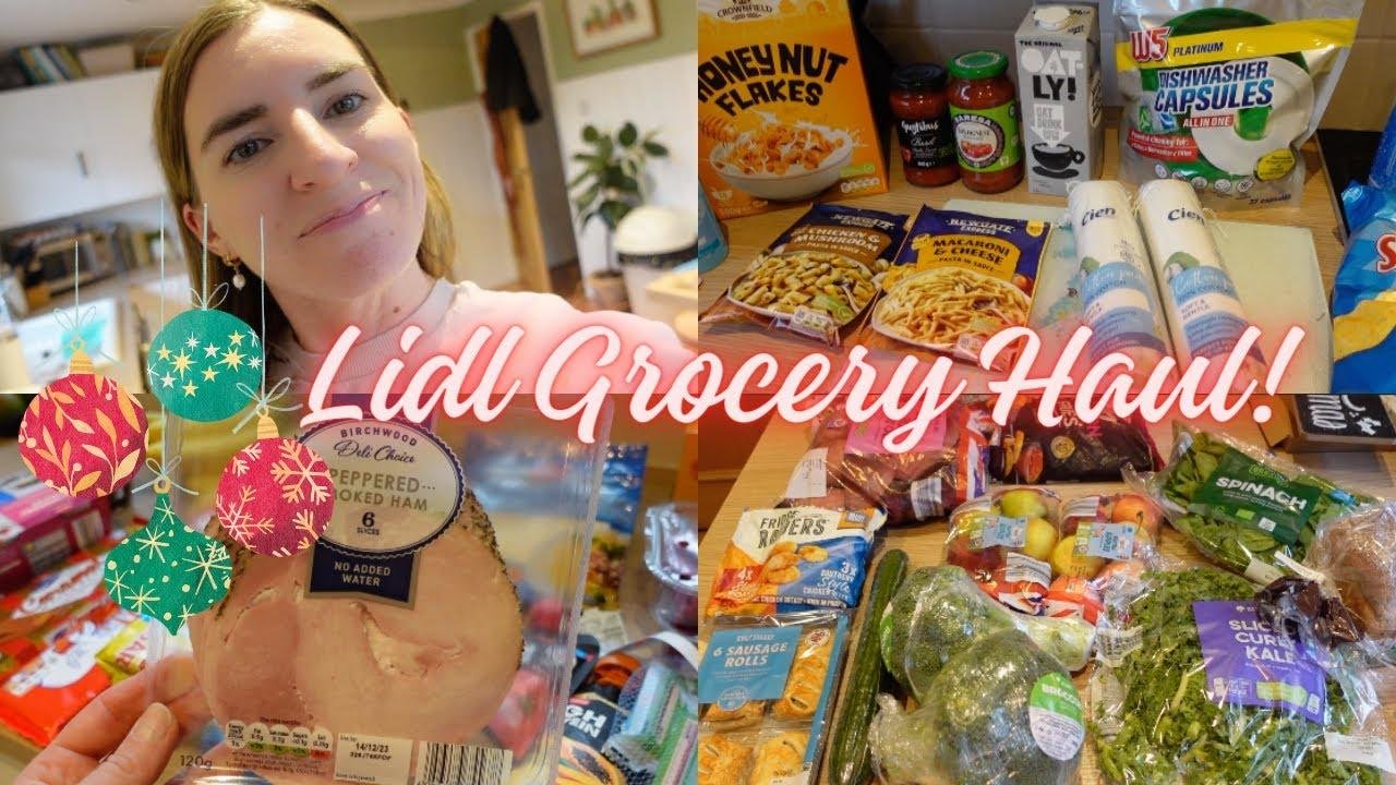 LIDL GROCERY HAUL | VLOGMAS DAY 5
