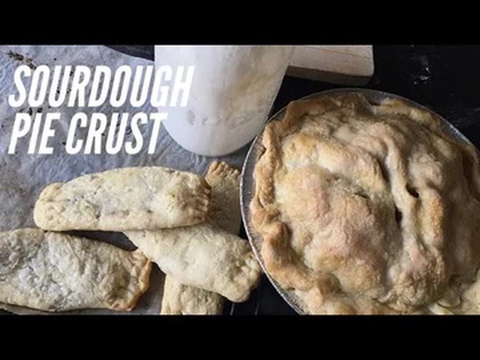 Sourdough Pie Crust Recipe | Use up unfed discard