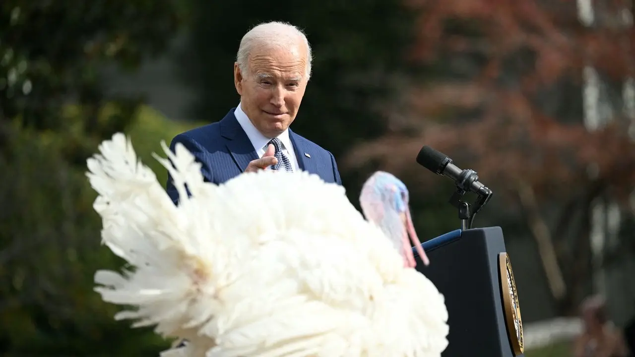 LIVE: President Biden Pardons a Pair of Turkeys for Thanksgiving
