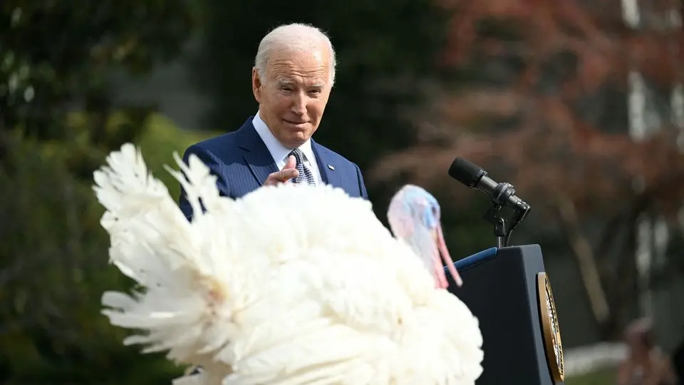 LIVE: President Biden Pardons a Pair of Turkeys for Thanksgiving