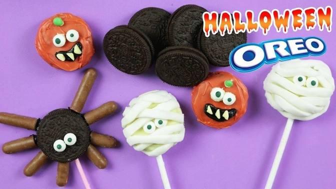 Diy Halloween Oreo Pops How To Make Yummy Creepy Desserts By Hoopla Recipes 7056