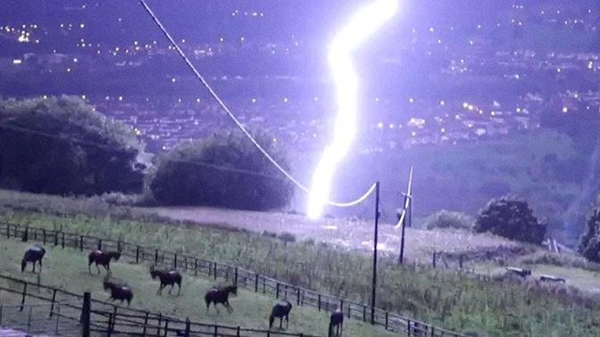 5 Dangerous Lightning Strikes Caught On Camera 