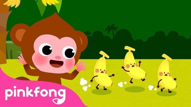Baby Monkey and the Banana _ Animal Story Time _ Animal Cartoon _ Pinkfong Stories for Children