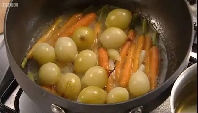 Fricassee of Chicken with Summer Vegtables Part 2 - Gary Rhodes Cookery Year - BBC Food