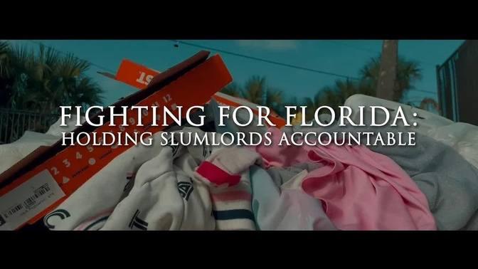 Fighting for Florida: Holding Slumlords Accountable | Videos | Senator ...