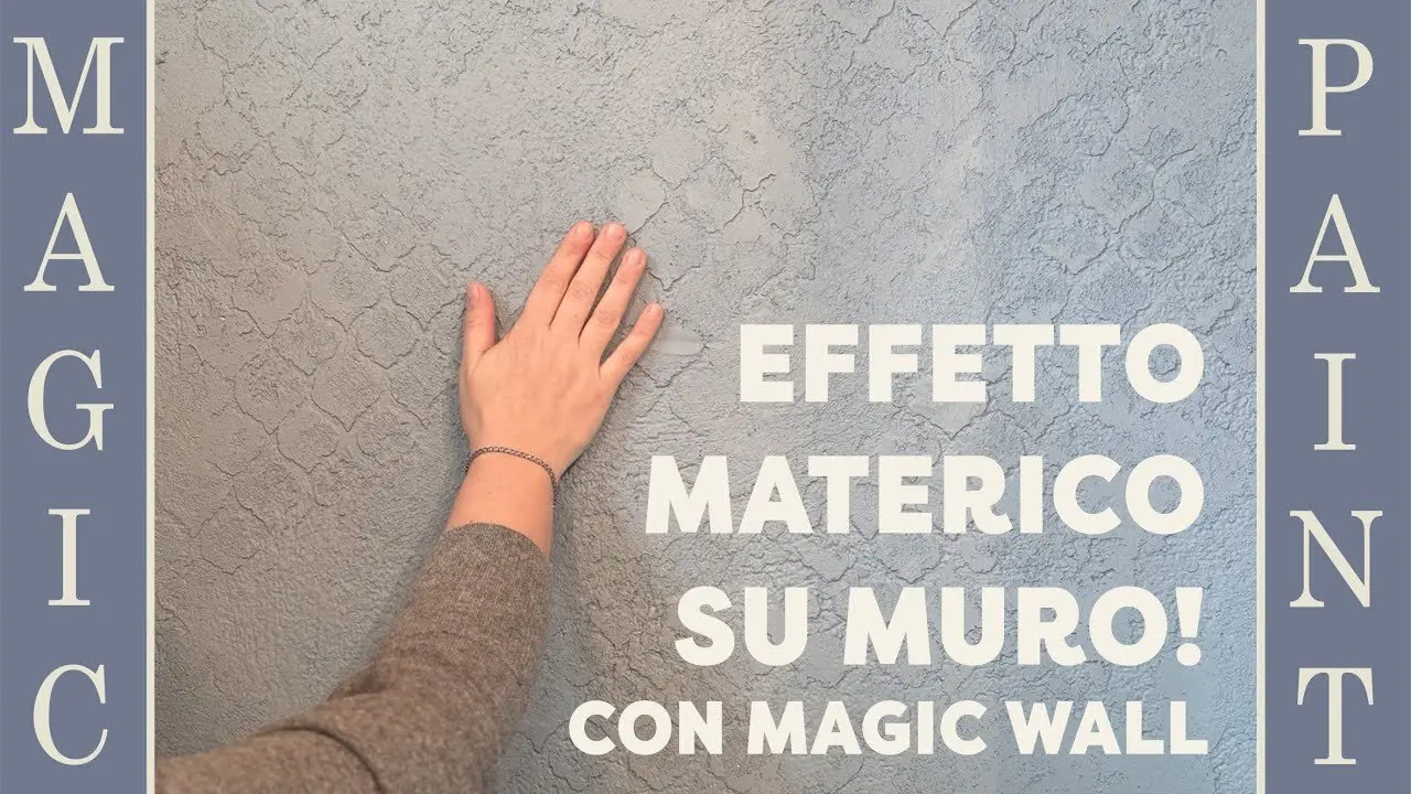 Creare un effetto materico su muro con Magic Wall! ChalkPaint per il fai da te® DIY Elisa&MagicPaint