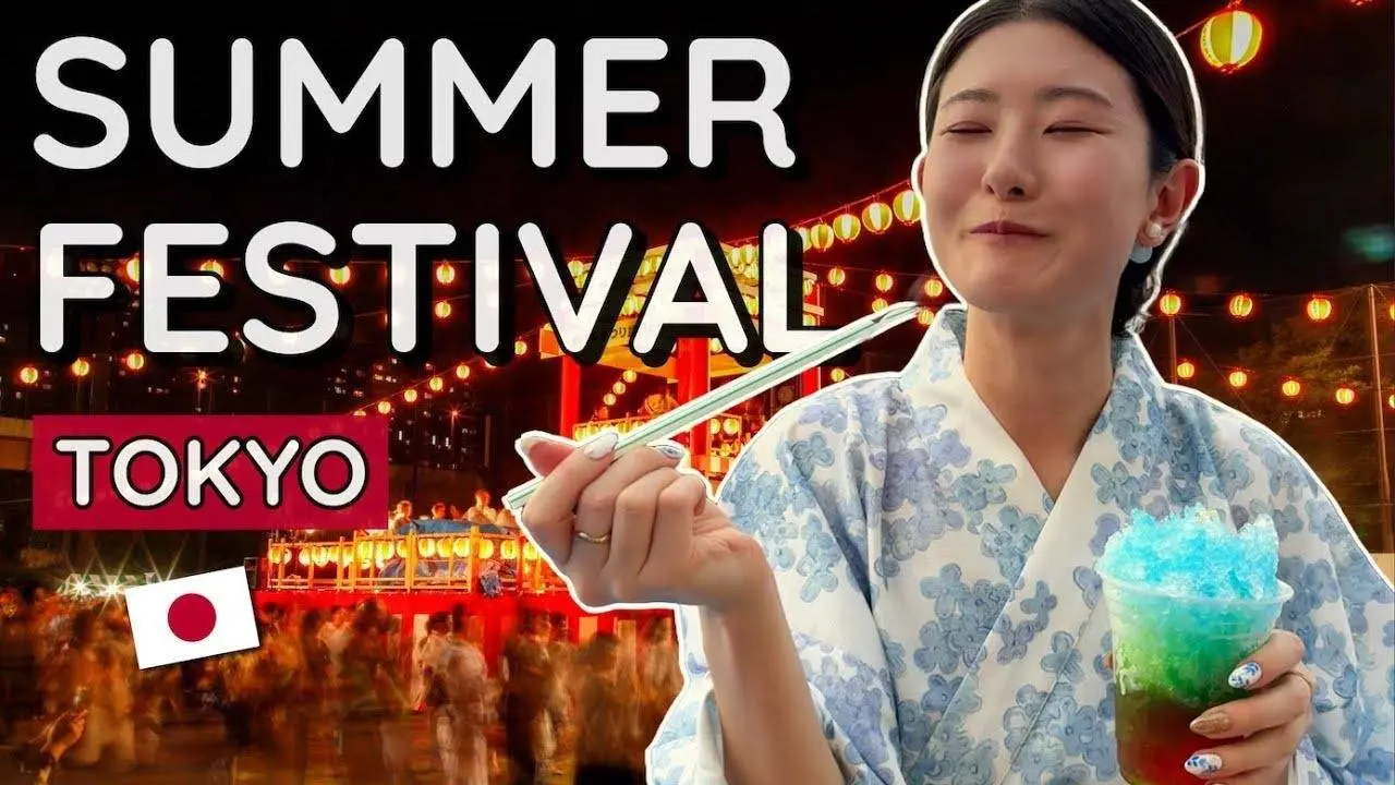 Summer in Japan ✨ Local Summer Festival with STREET FOOD!!