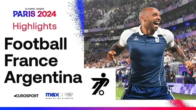 France 1-0 Argentina - Men's Quarter-Final Football Highlights