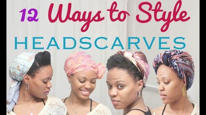12 Ways to Style a Head Scarf