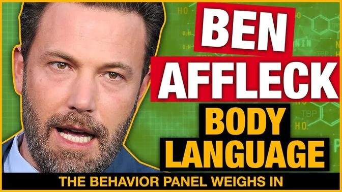 Ben Affleck Howard Stern Interview: Jimmy Kimmel Show Body Language