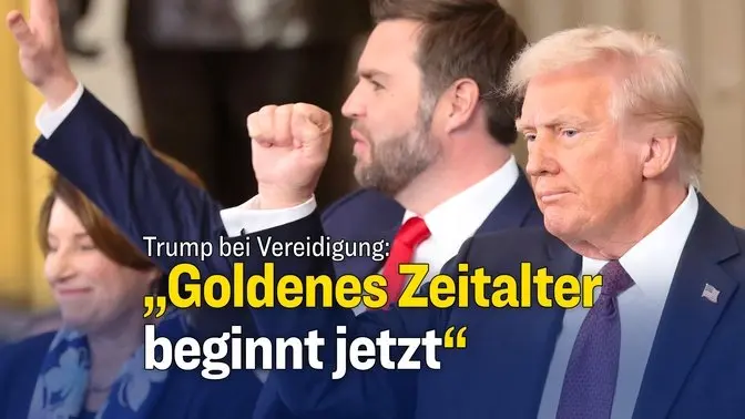 US-Präsident Donald Trump: „Das Goldene Zeitalter beginnt jetzt“