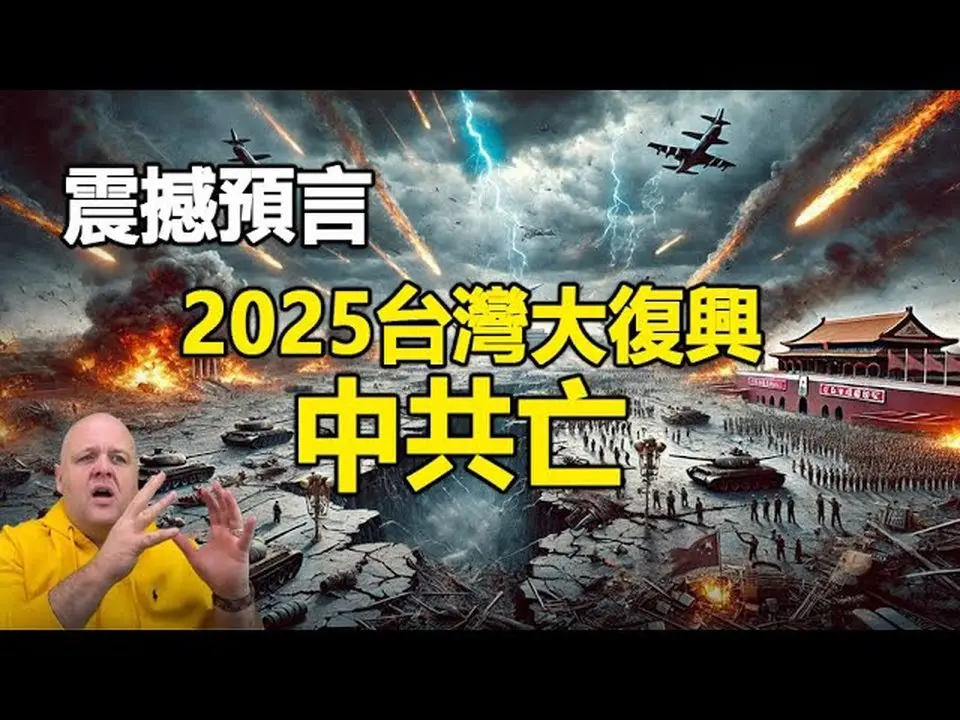 🔥🔥布蘭登預言:2025台灣大復興❗中共、朝鮮滅亡❗特魯多、馬克龍被神處理❗戰爭、大地震、瘟疫將爆發❗
