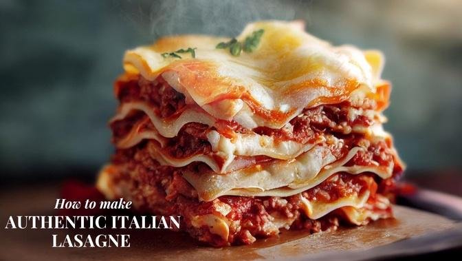 Authentic Italian Lasagne | Gennaro Contaldo's Authentic Lasagne Recipe