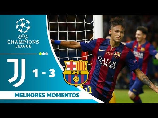 HIGHLIGHTS: JUVENTUS - BARCELONA FINAL | CHAMPIONS LEAGUE 2014/2015 ...