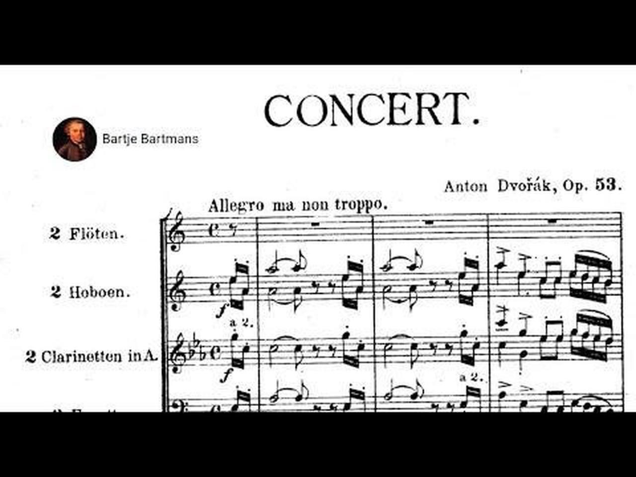 Antonin Dvořák - Violin Concerto, Op. 53 (1879-82)