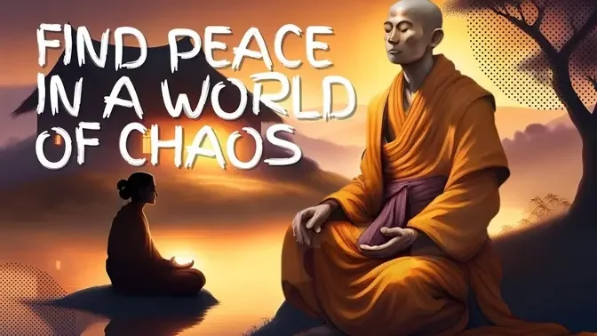 Find peace in a world filled with chaos - A Zen Journey