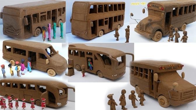 8 Mini bus Clay modal