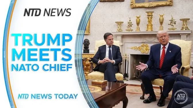 Trump Hosts NATO Secretary-General Mark Rutte; White House Withdraws CDC Director Nomination