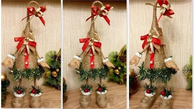 DIY /Beautiful Christmas Tree/New Year Decoration/Christmas crafts