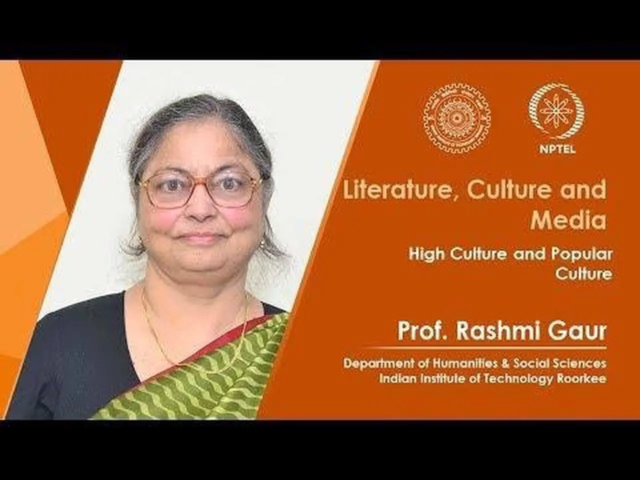 High Culture and Popular Culture