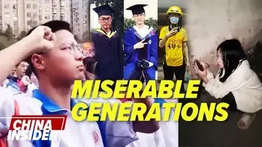 China's miserable young people