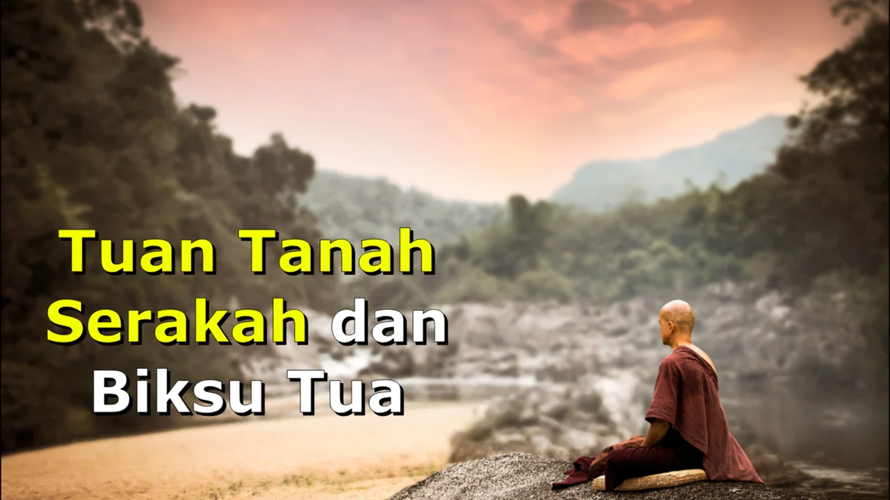 Kisah Tuan Tanah Serakah dan Biksu Tua
