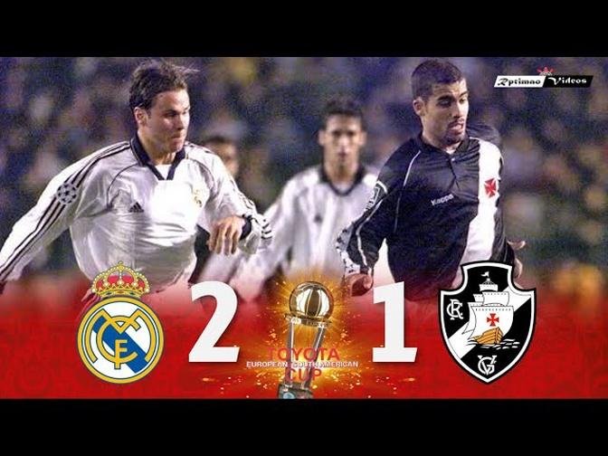 Real Madrid 2 X 1 Vasco 1998 Intercontinental Cup Final Extended Goals ...