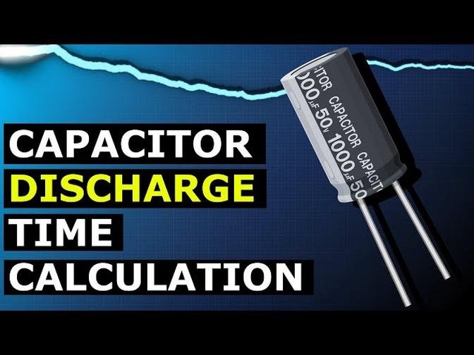 Capacitor discharge time