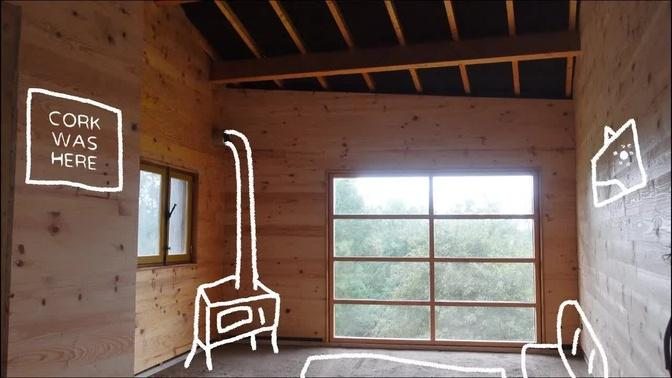 #70 Framing and insulating the walls of our old abandon ruin ➔ house
