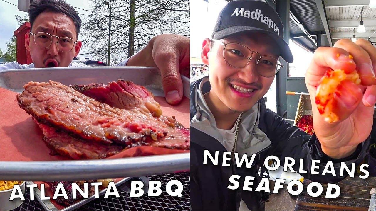 2 States of Delicious Food | Atlanta & New Orleans Travel Vlog