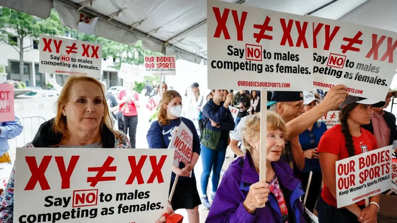 LIVE: Congressional Members Hold Press Conference on Protecting Female Athletics and Title IX 2023-12-05 23:30