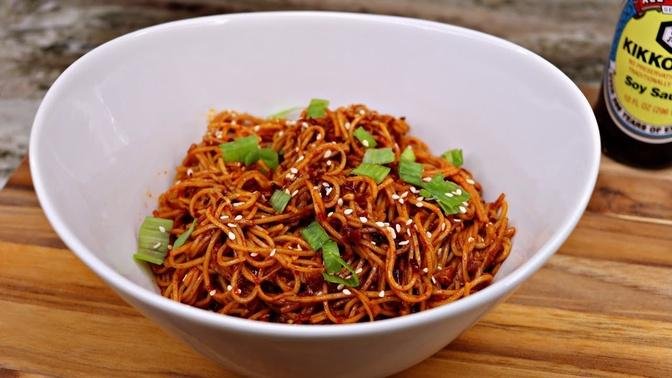 SUPER Spicy Noodles Recipe 🚨.