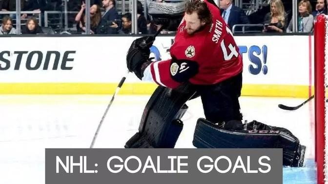 NHL; Goalie Goals/Credited Goals